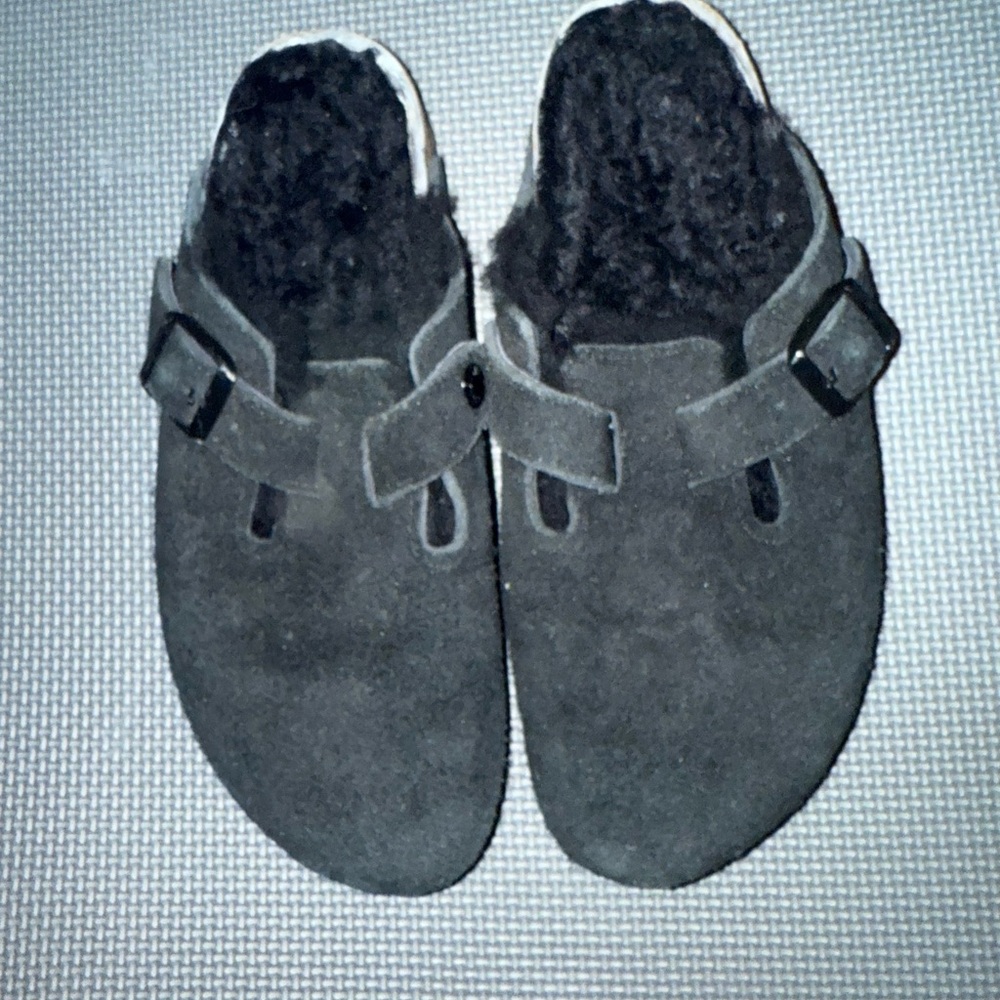 Birkenstock shearling